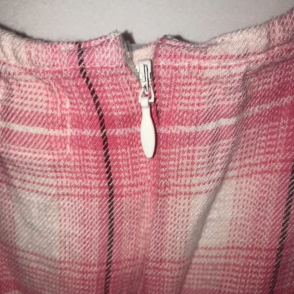 Gap Pink Plaid Dress